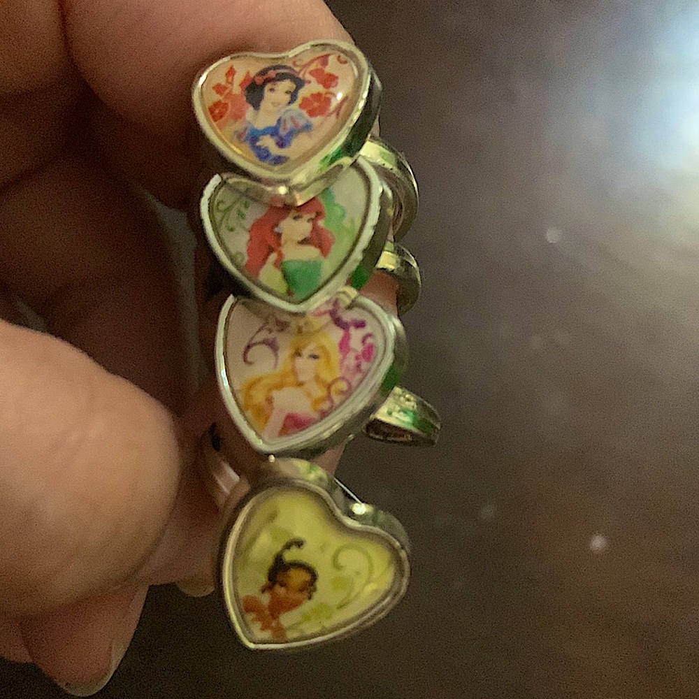 Disney princess rings